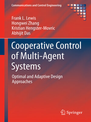 cover image of Cooperative Control of Multi-Agent Systems
